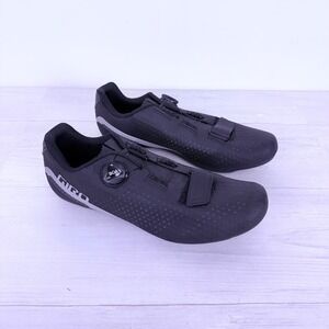 Giro Cadet Cycling Shoes Mens 44 / 10.5 Black BOA Carbon Reinforced Road Bike